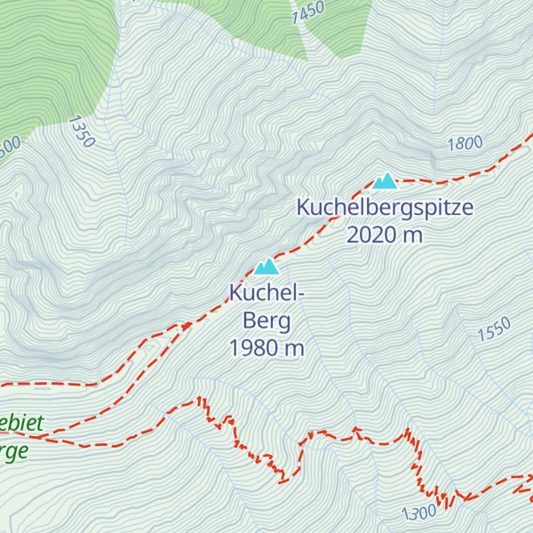 Map of Kuchel-Berg