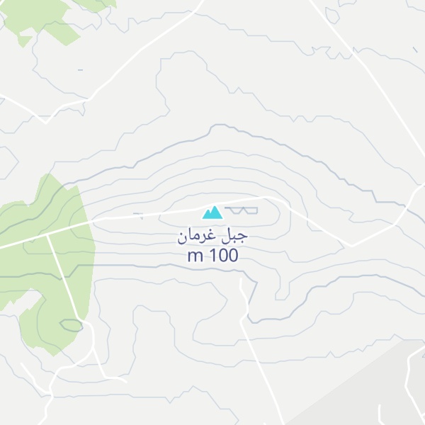 Map of جبل غرمان