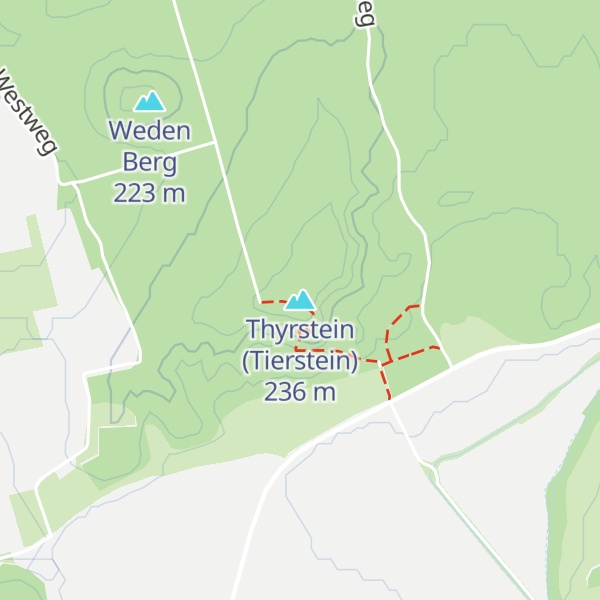 Map of Thyrstein (Tierstein)