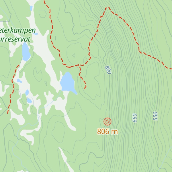 Map of Torsæterkampen