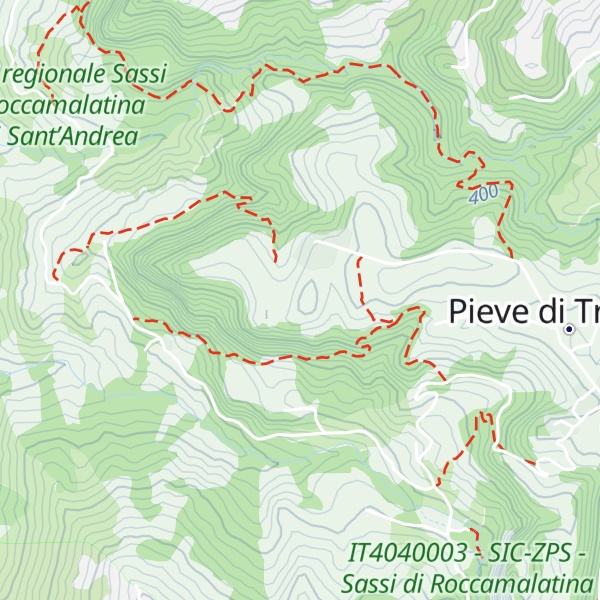 Map of Monte Guerro