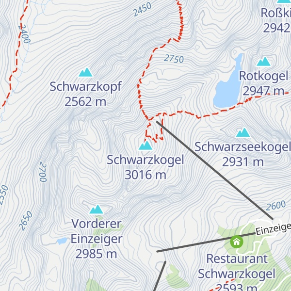 Map of Schwarzkogel