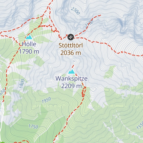 Map of Wankspitze