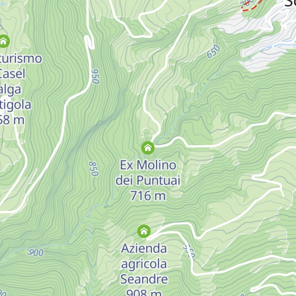 Map of Ex Molino dei Puntuai