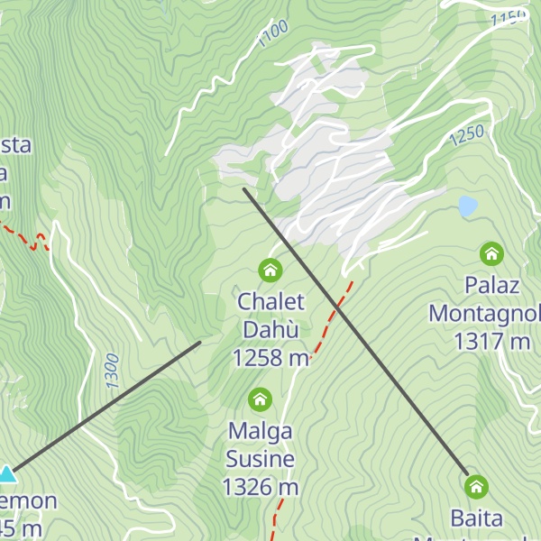 Map of Chalet Dahù