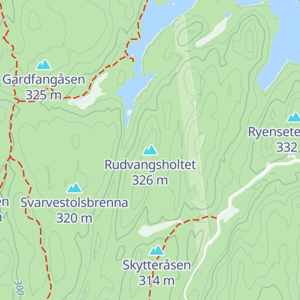 Map of Rudvangsholtet