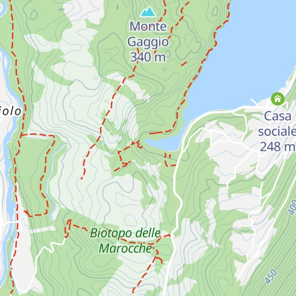 Map of Opera di presa Cavedine-Fies
