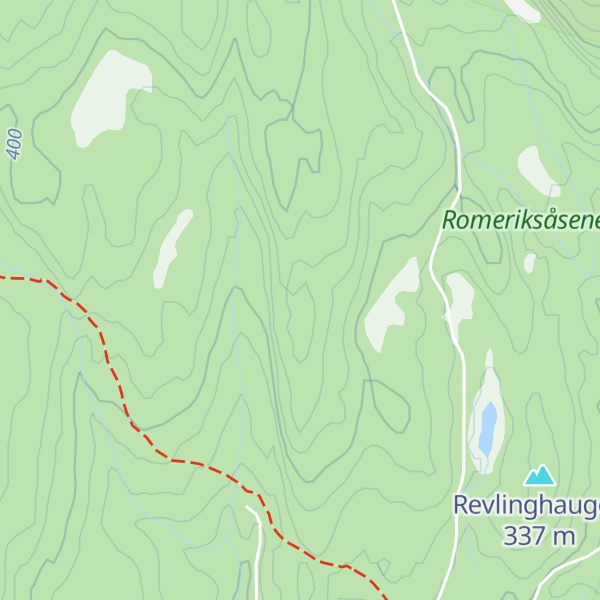 Map of Skarsdalsberget