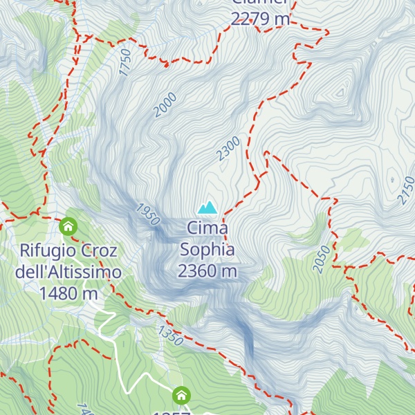 Map of Cima  Sophia