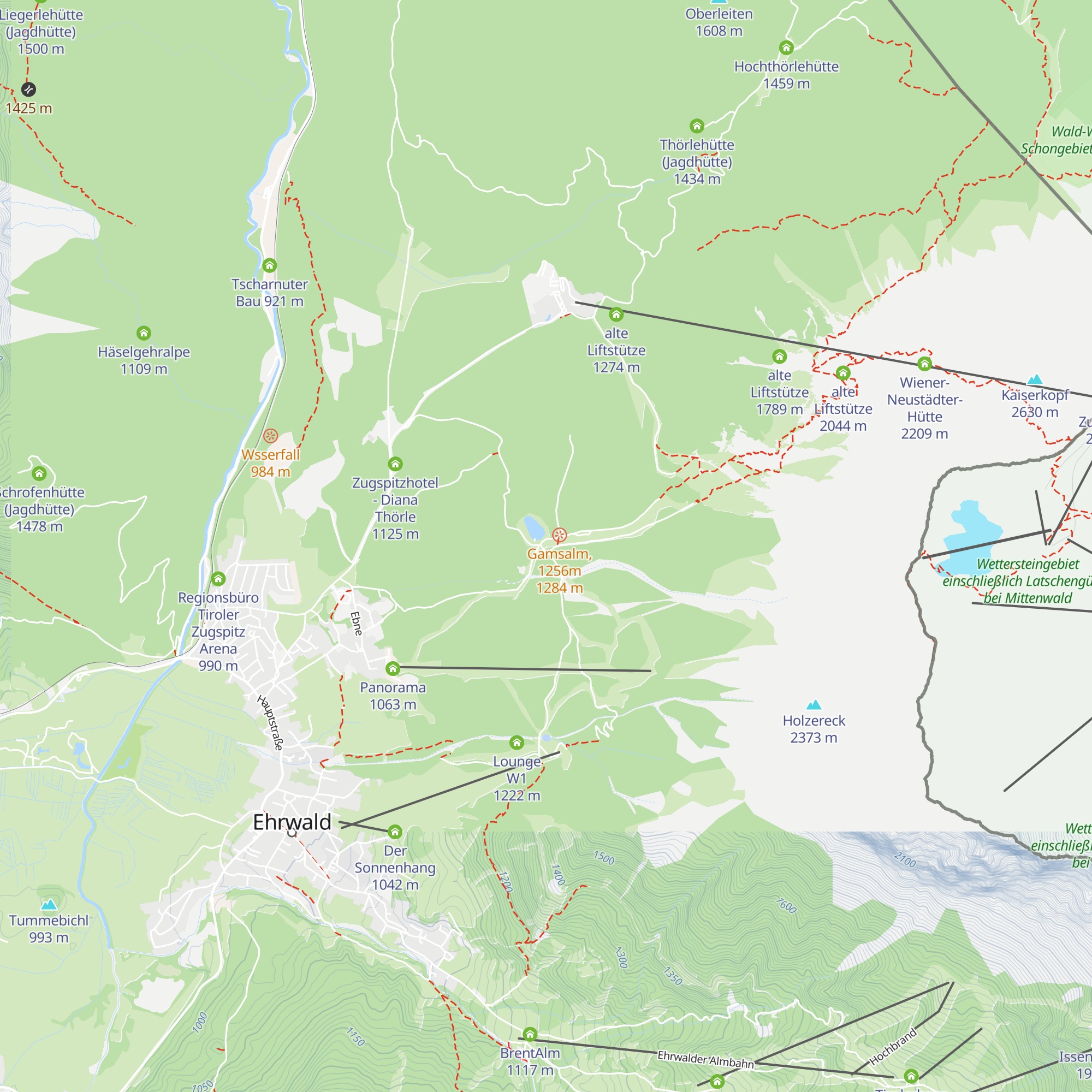Gamskar map