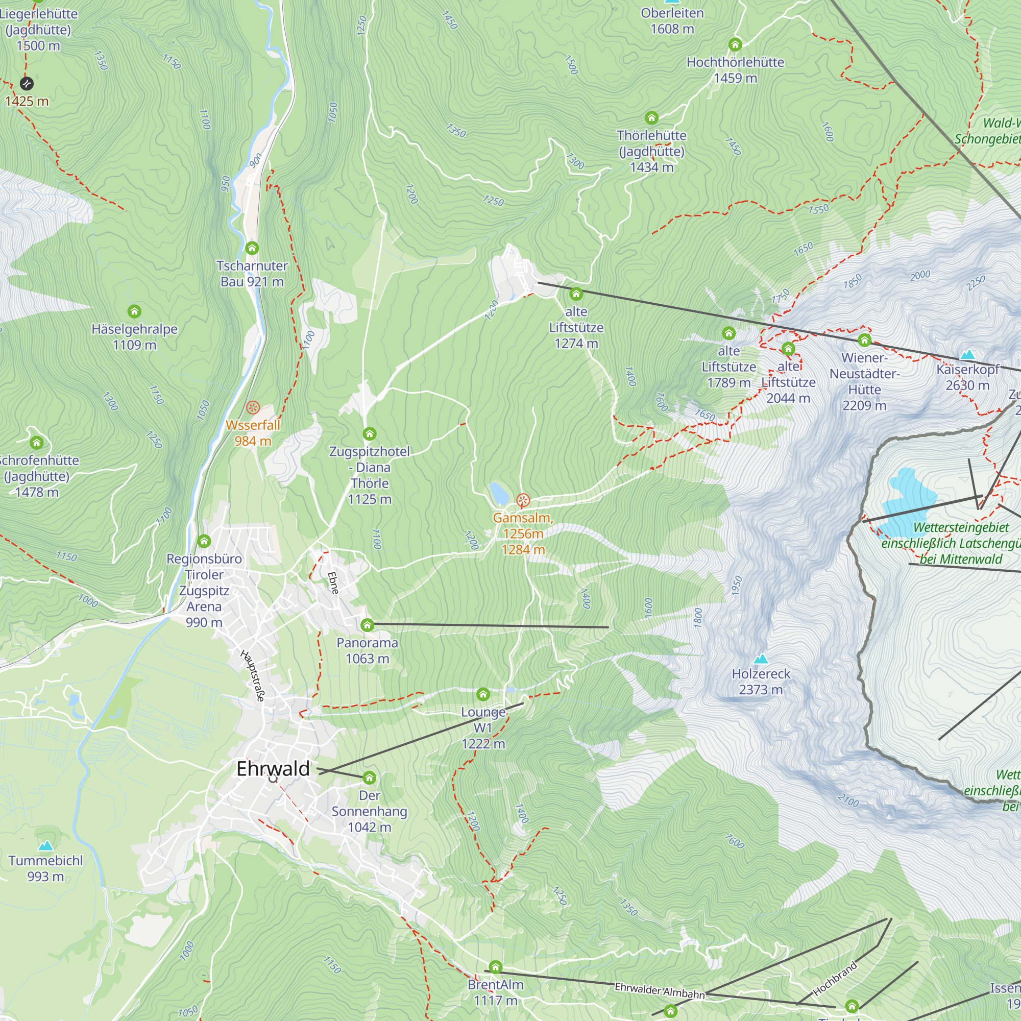 Gamskar map