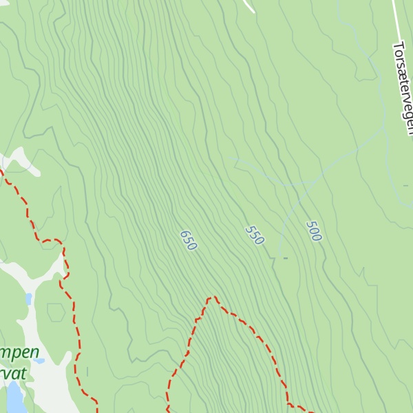Map of Torsæterlia
