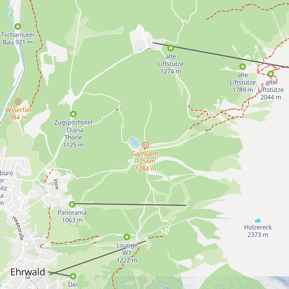 Gamsalmhütte map
