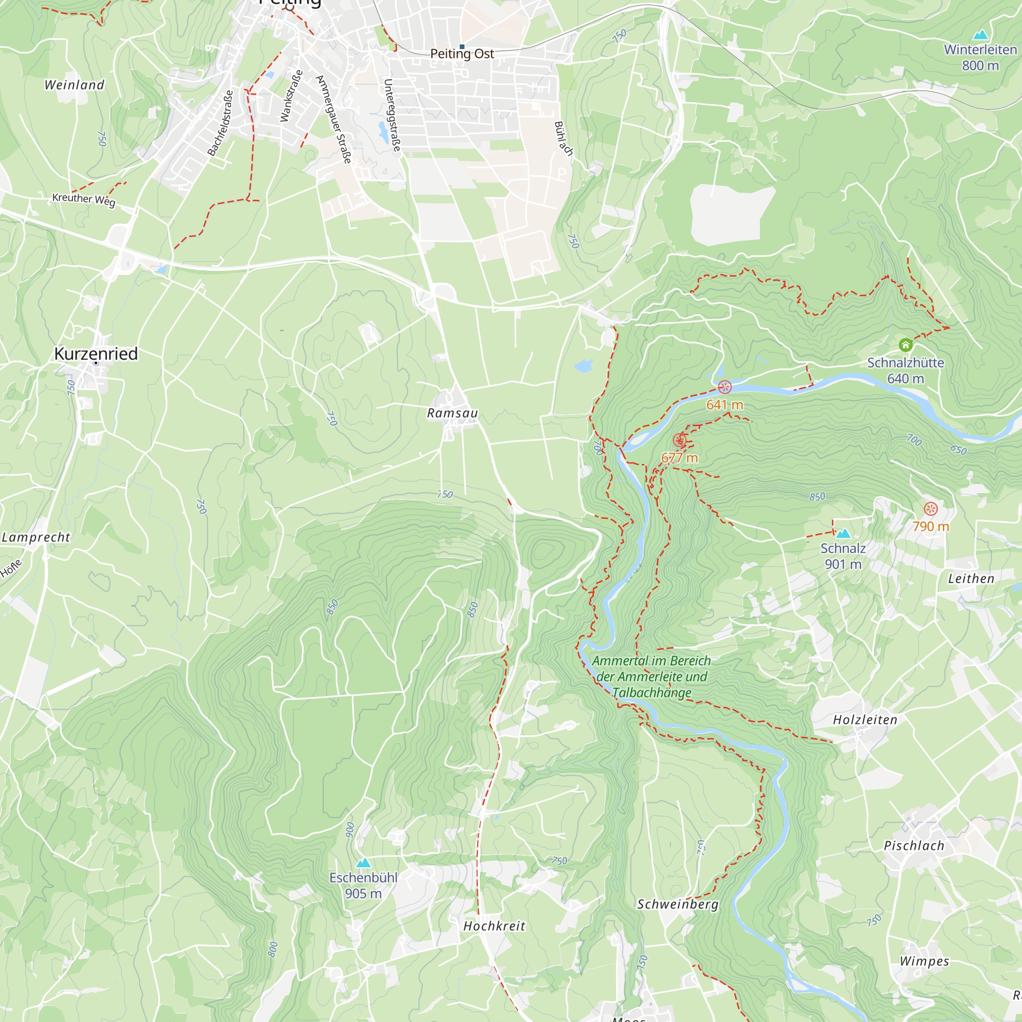Olli's Schnaidbergstuben map