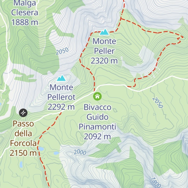 Map of Malga Tassulla