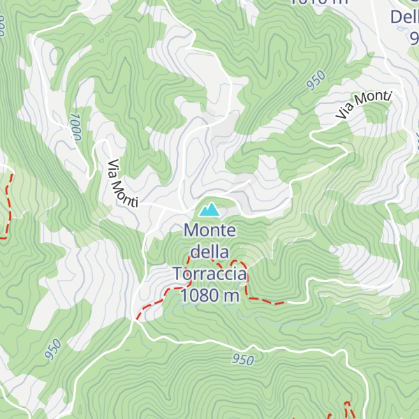 Map of Monte della Torraccia