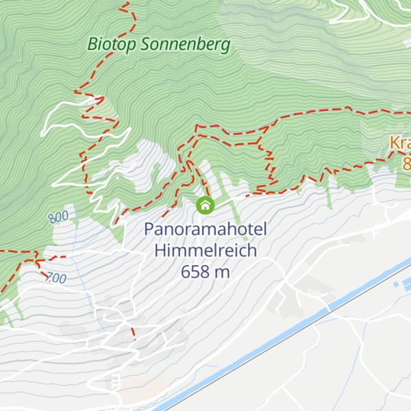 Map of Panoramahotel Himmelreich