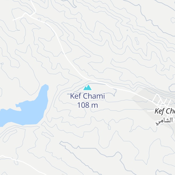 Map of Kef Chami