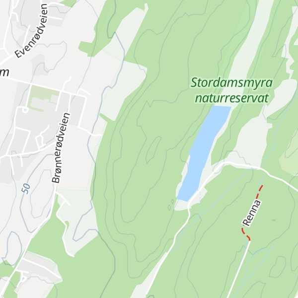 Map of Krikenåsen