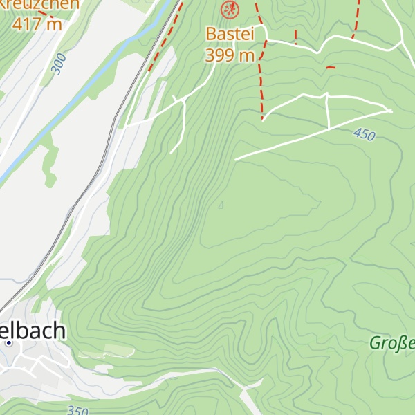 Map of Kiesewetterhütte