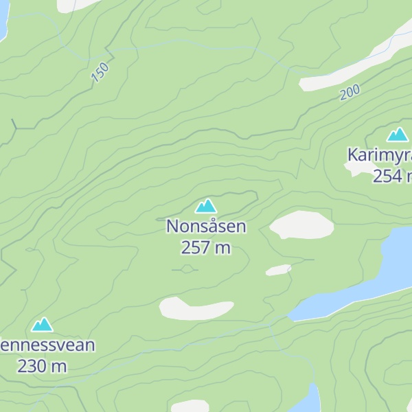 Map of Nonsåsen