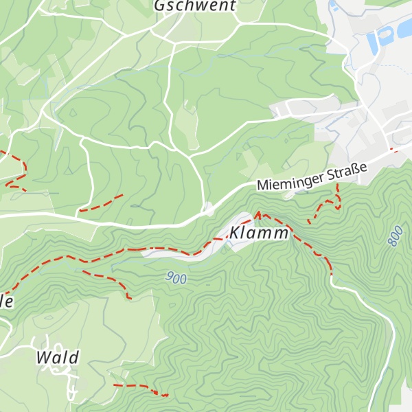 Map of Mehrfamilienhaus, ehemals Gasthof Fernblick