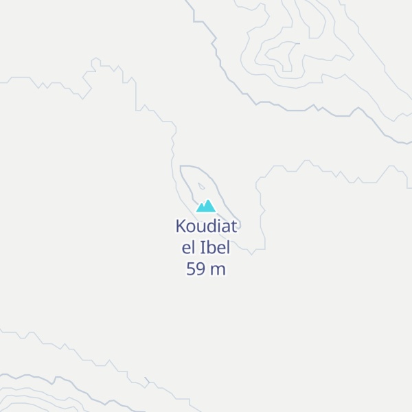 Map of Koudiat el Ibel