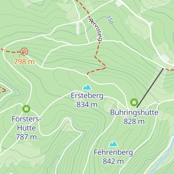 Map of Ersteberg