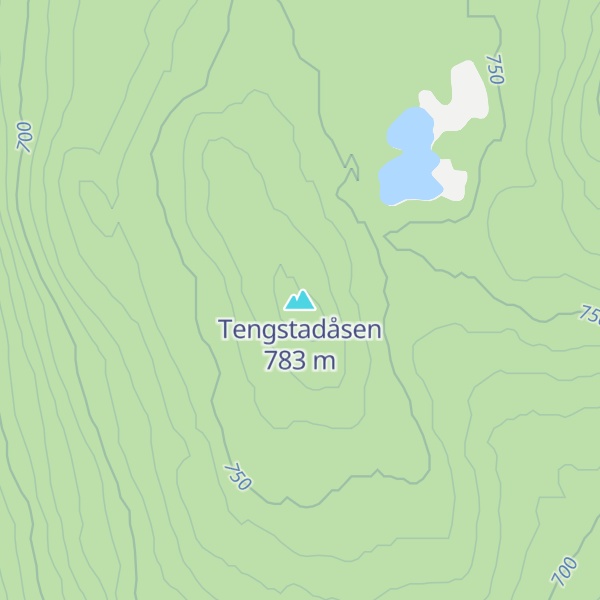 Map of Tengstadåsen
