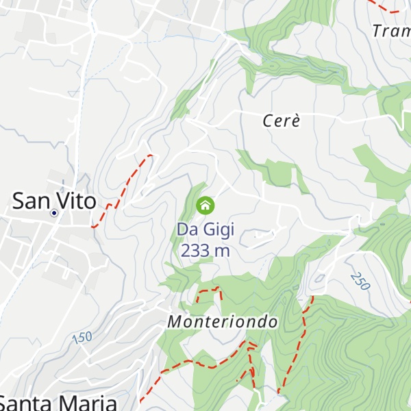 Map of Da Gigi