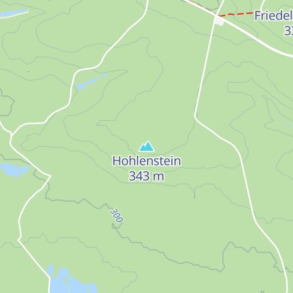 Map of Hohlenstein