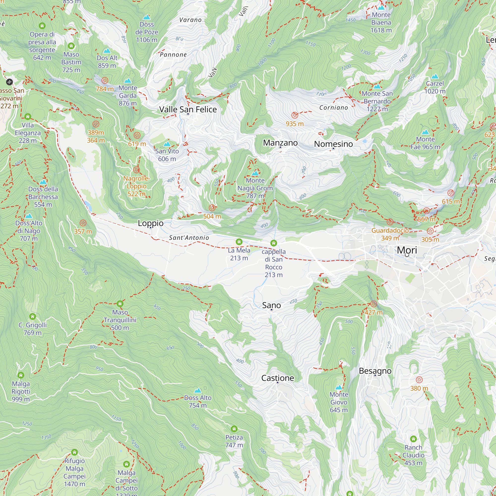 Apicoltura Girardelli map