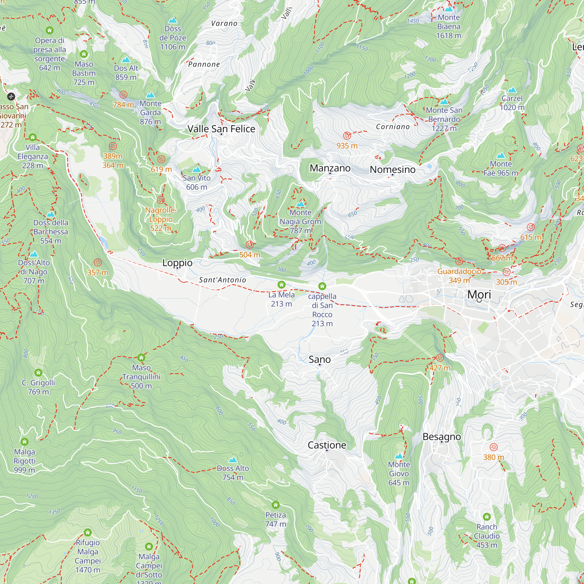 Apicoltura Girardelli map