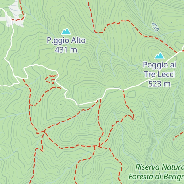Map of Monte Soldano