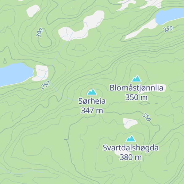 Map of Sørheia