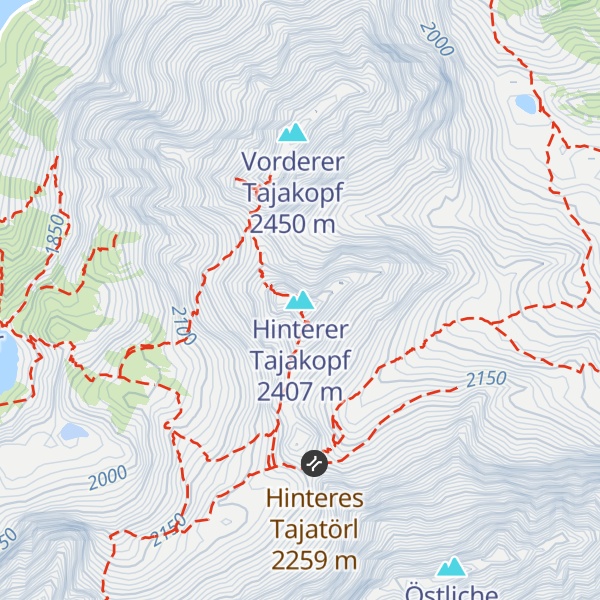 Map of Hinterer Tajakopf