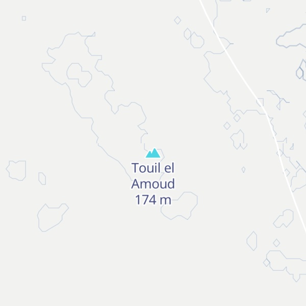 Map of Touil el Amoud