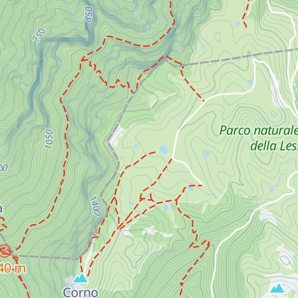 Map of Malga Fanta