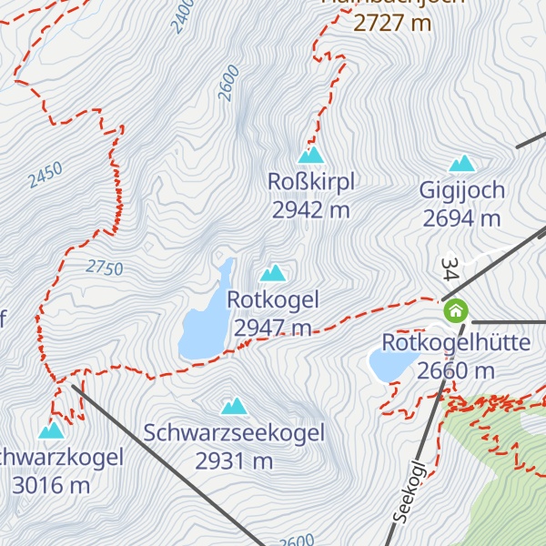 Map of Rotkogel
