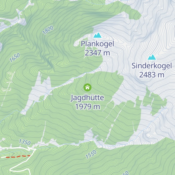 Map of Jagdhütte