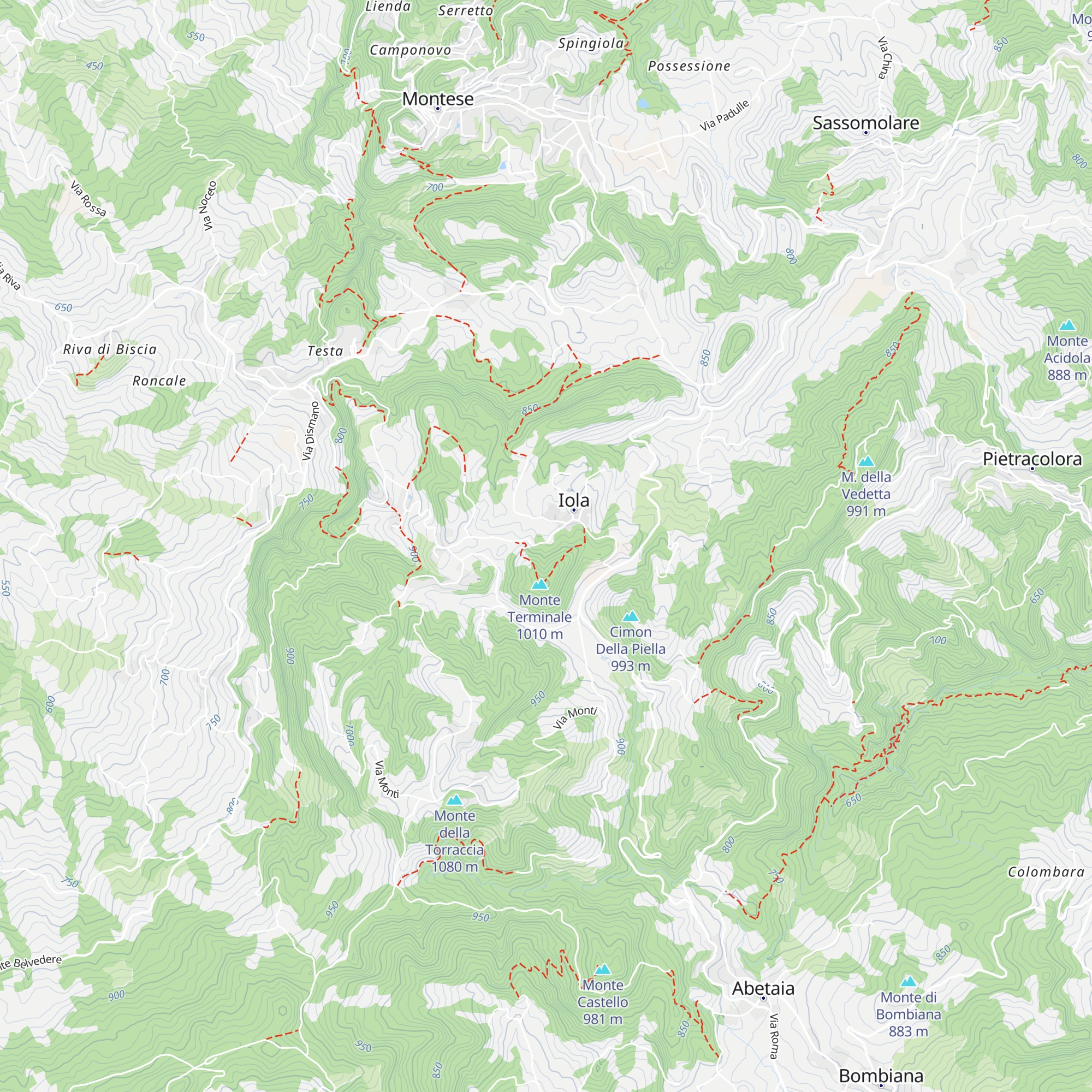 Rifugio per i civili map