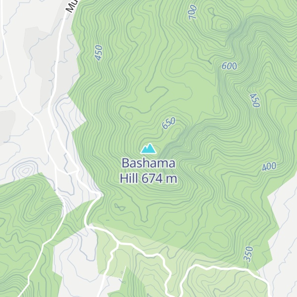 Map of Bashama Hill