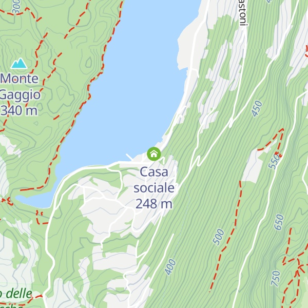 Map of Casa sociale
