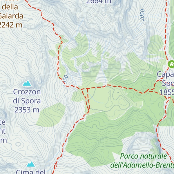 Map of Malga Spora