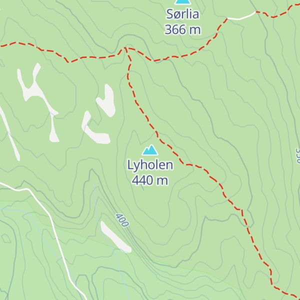 Map of Lyholen