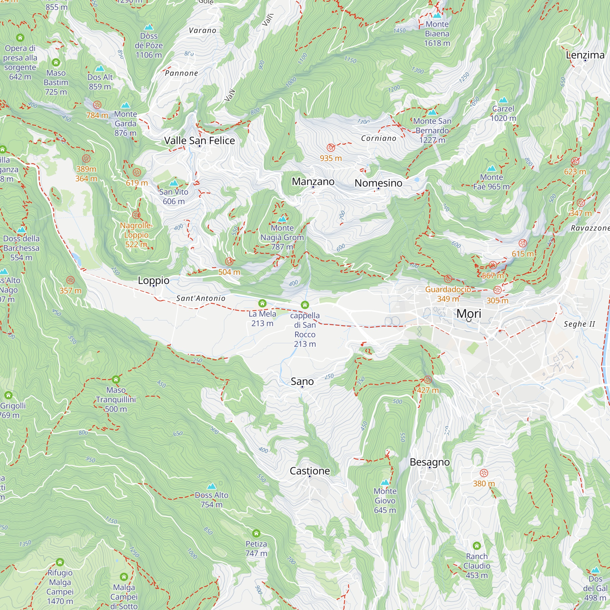 cappella di San Rocco map