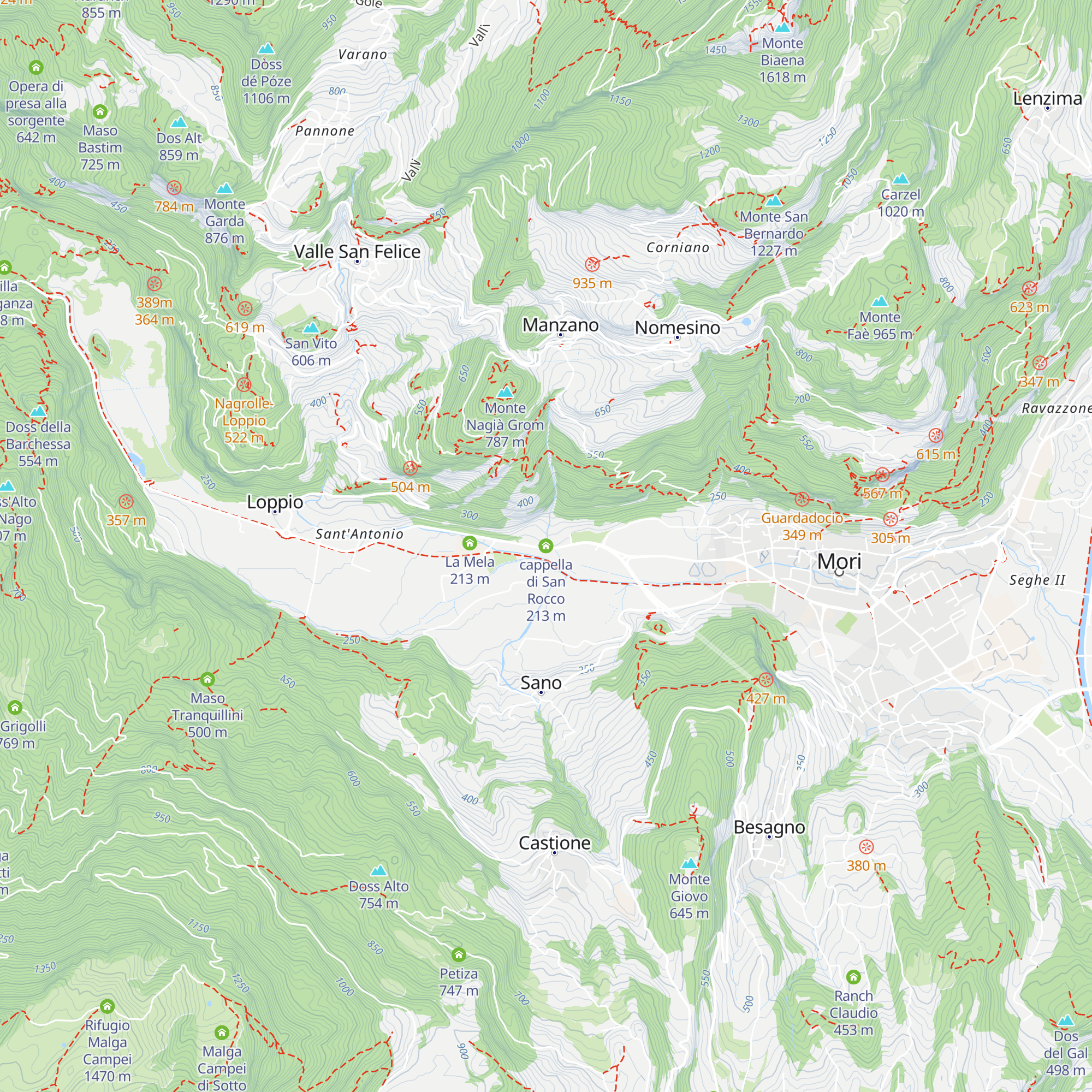 cappella di San Rocco map