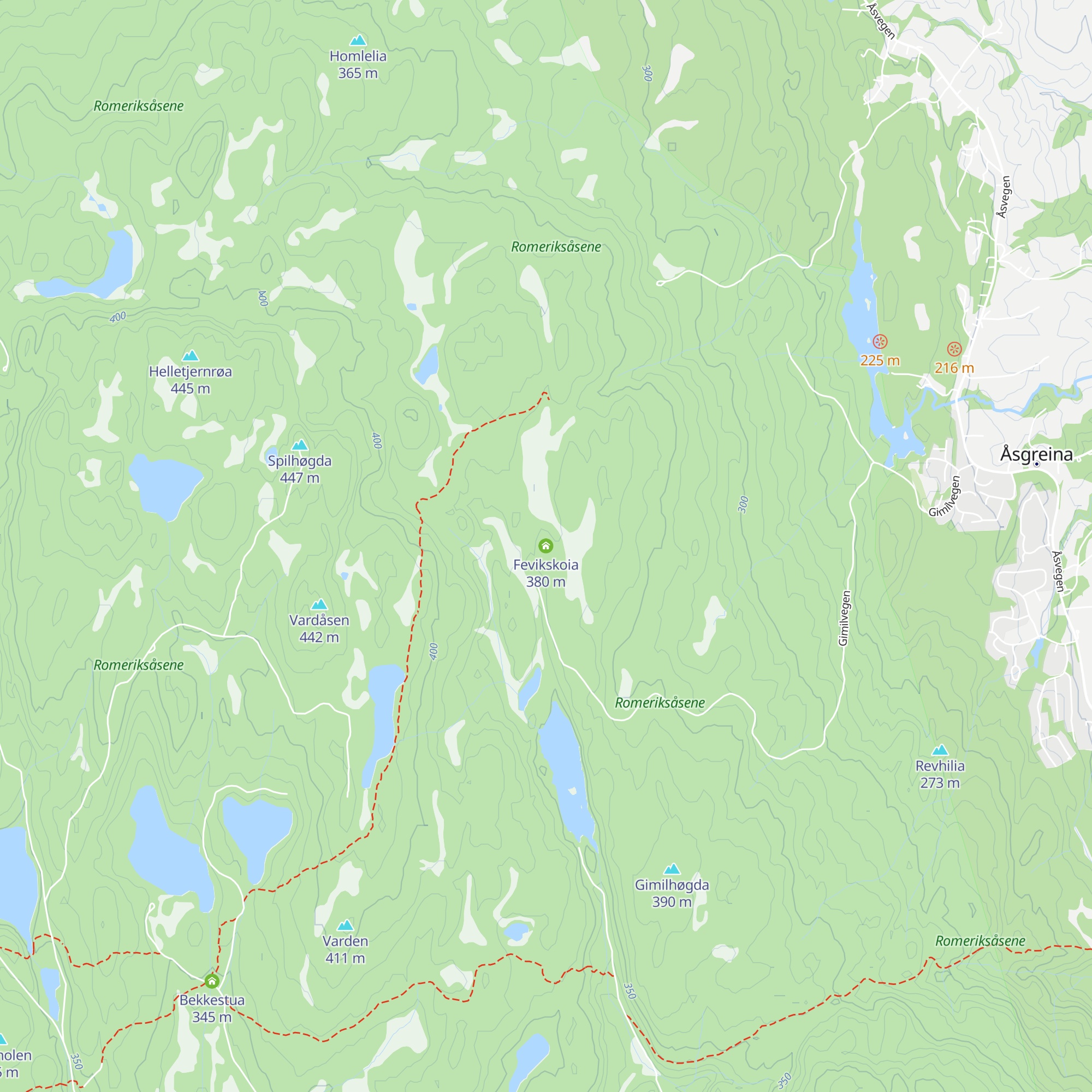 Fevikskoia map