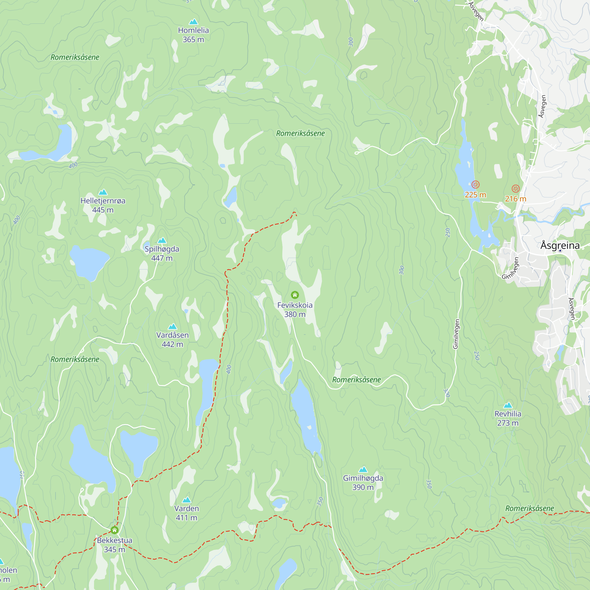 Fevikskoia map