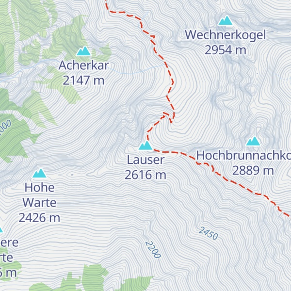 Map of Lauser